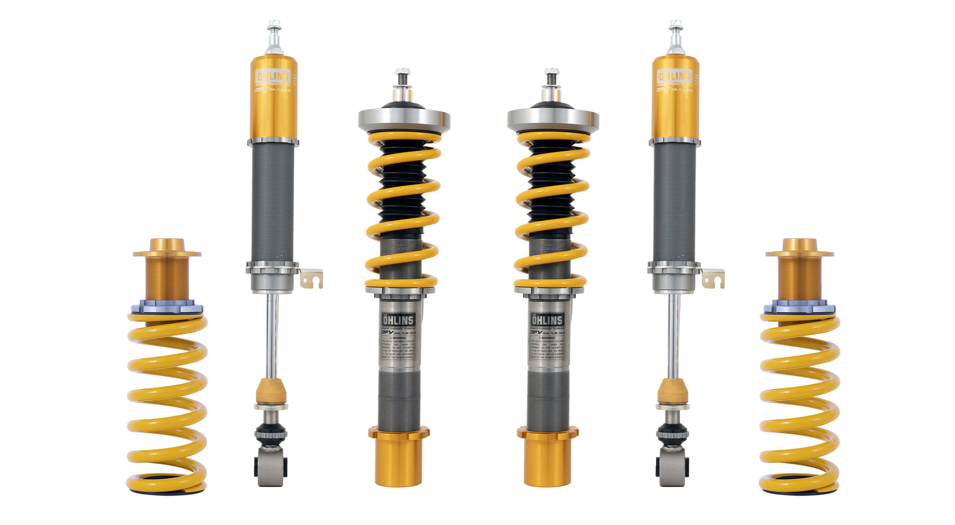 Öhlins Road & Track suspension kit for BMW’s 2-Series (chassis G42 2022 onwards) with Dual Flow Valve (DFV) technology