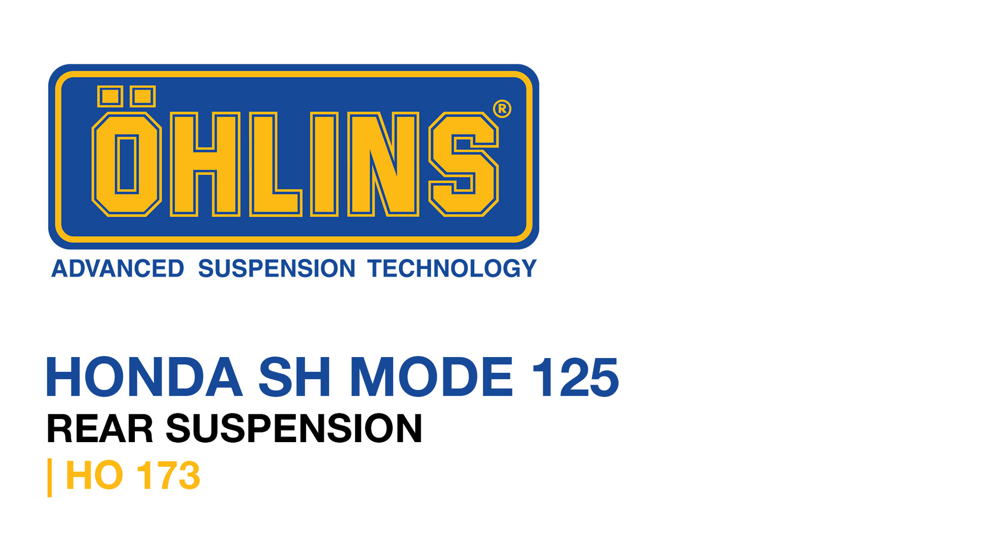 OHLINS HONDA SH MODE 125 HO173