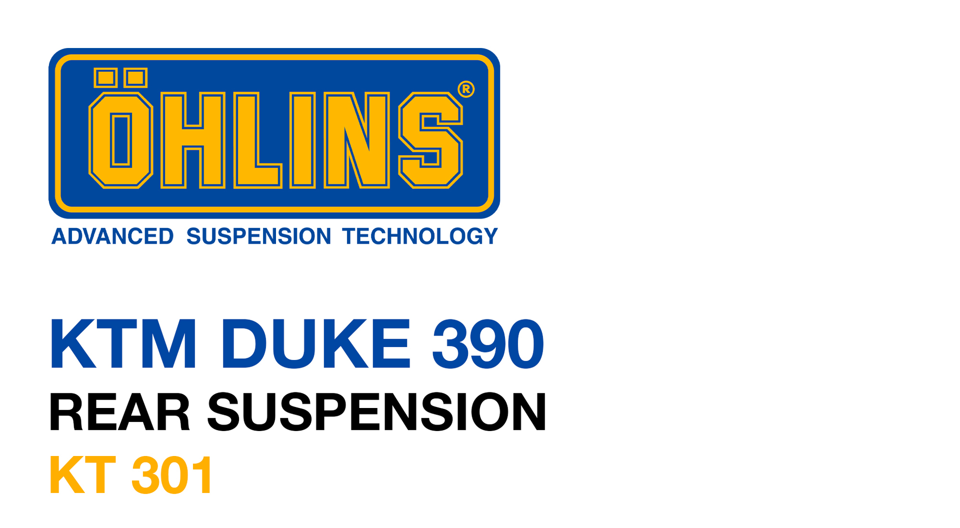 Transform your KTM 390 Duke with Öhlins advanced suspension technology