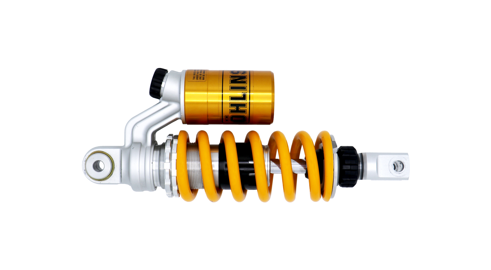 Öhlins front suspension for Italjet Dragster 200 fully adjustable in compression and rebound damping and spring preload and featuring a piggy-back reservoir