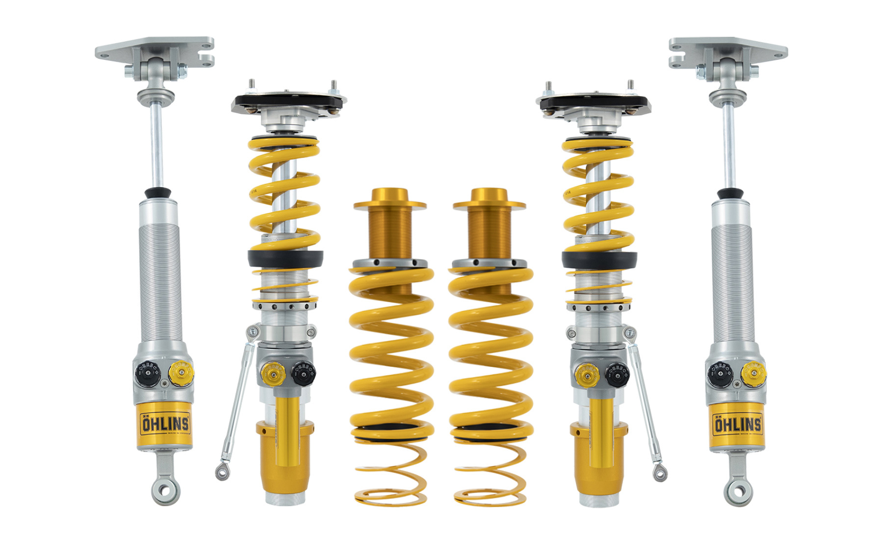 Öhlins fully adjustable TTX Advanced Trackday suspension kit for BMW M4 (F82)