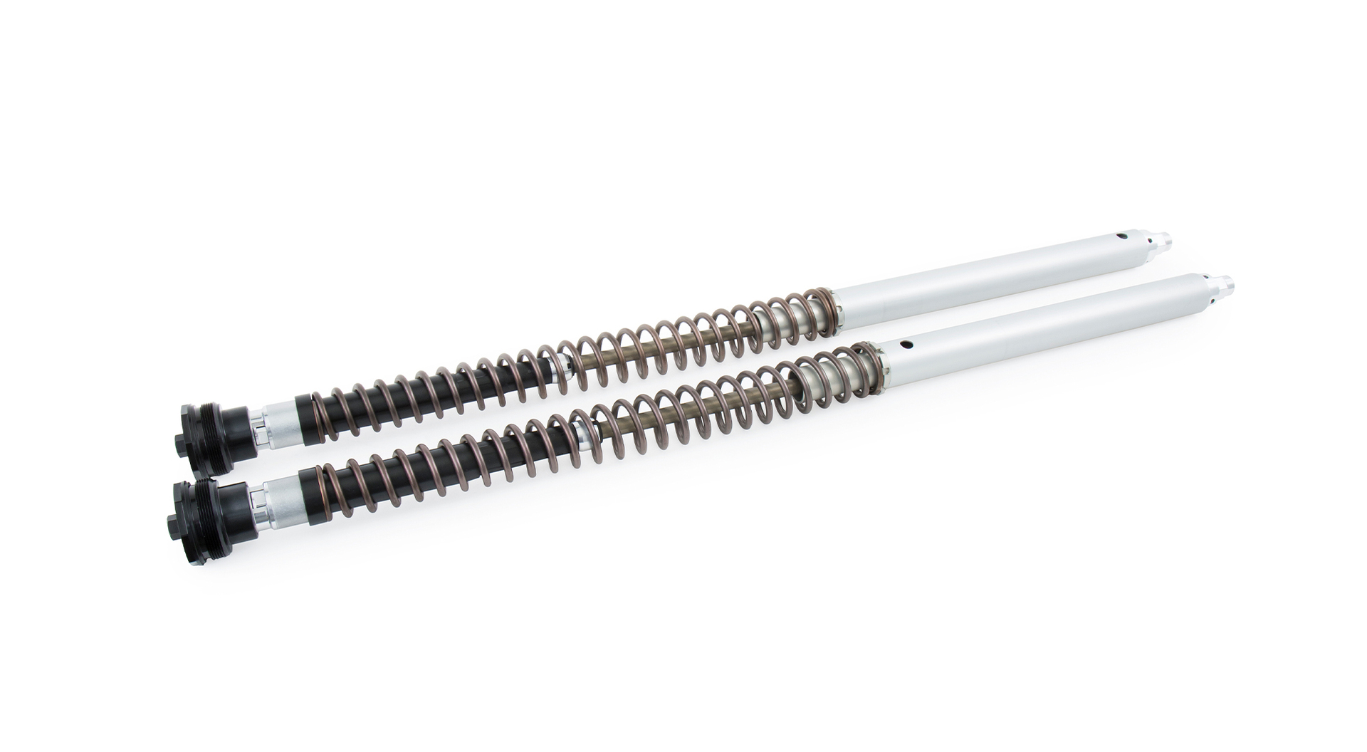 Öhlins fork cartridge kit for Ducati DesertX (2022 onwards) fully adjustable in compression and rebound damping and spring preload