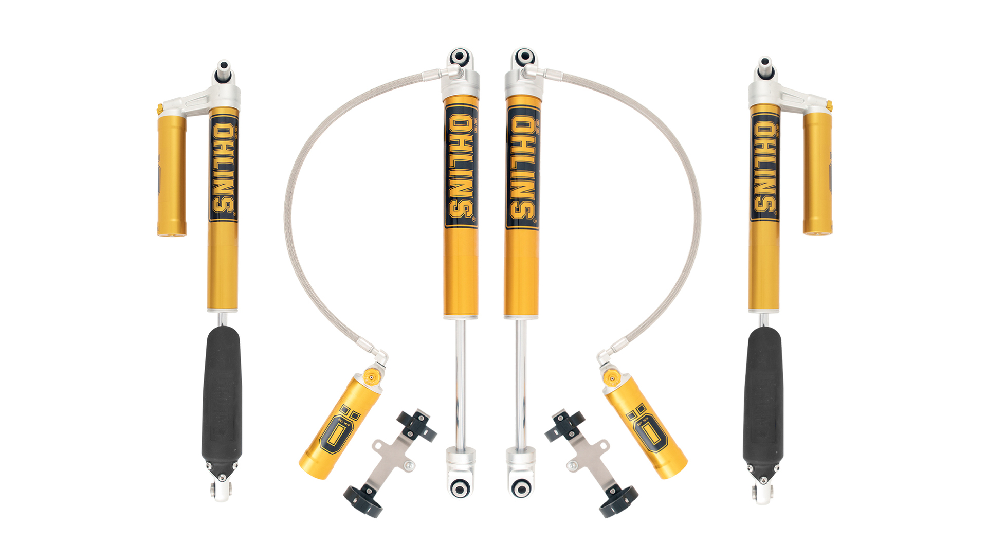Öhlins STX suspension kit for Jeep Gladiator (JT 2020 onwards) featuring PDS (Progressive Damping System)