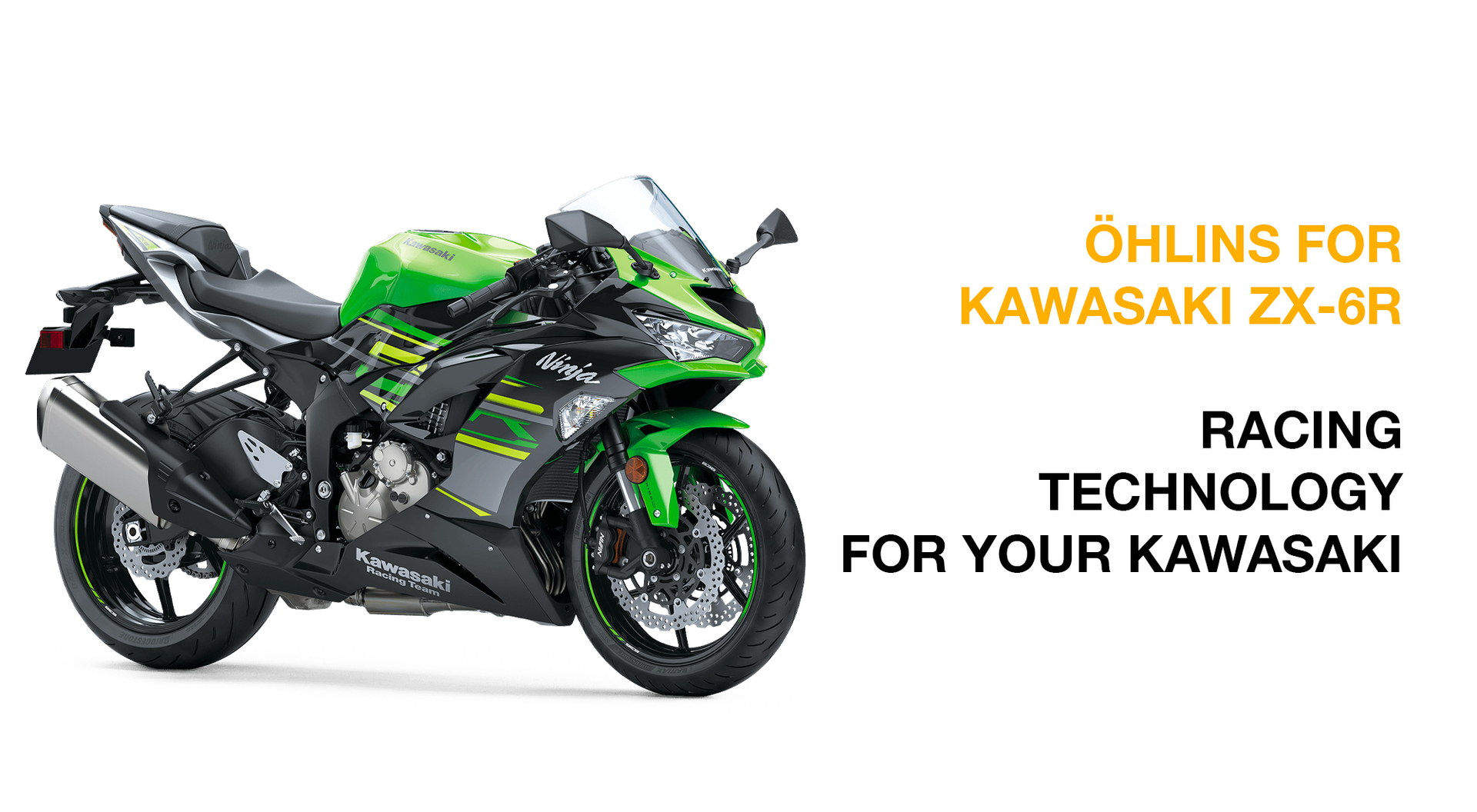 Fit Öhlins MotoGP technology to your Kawasaki ZX-6R!