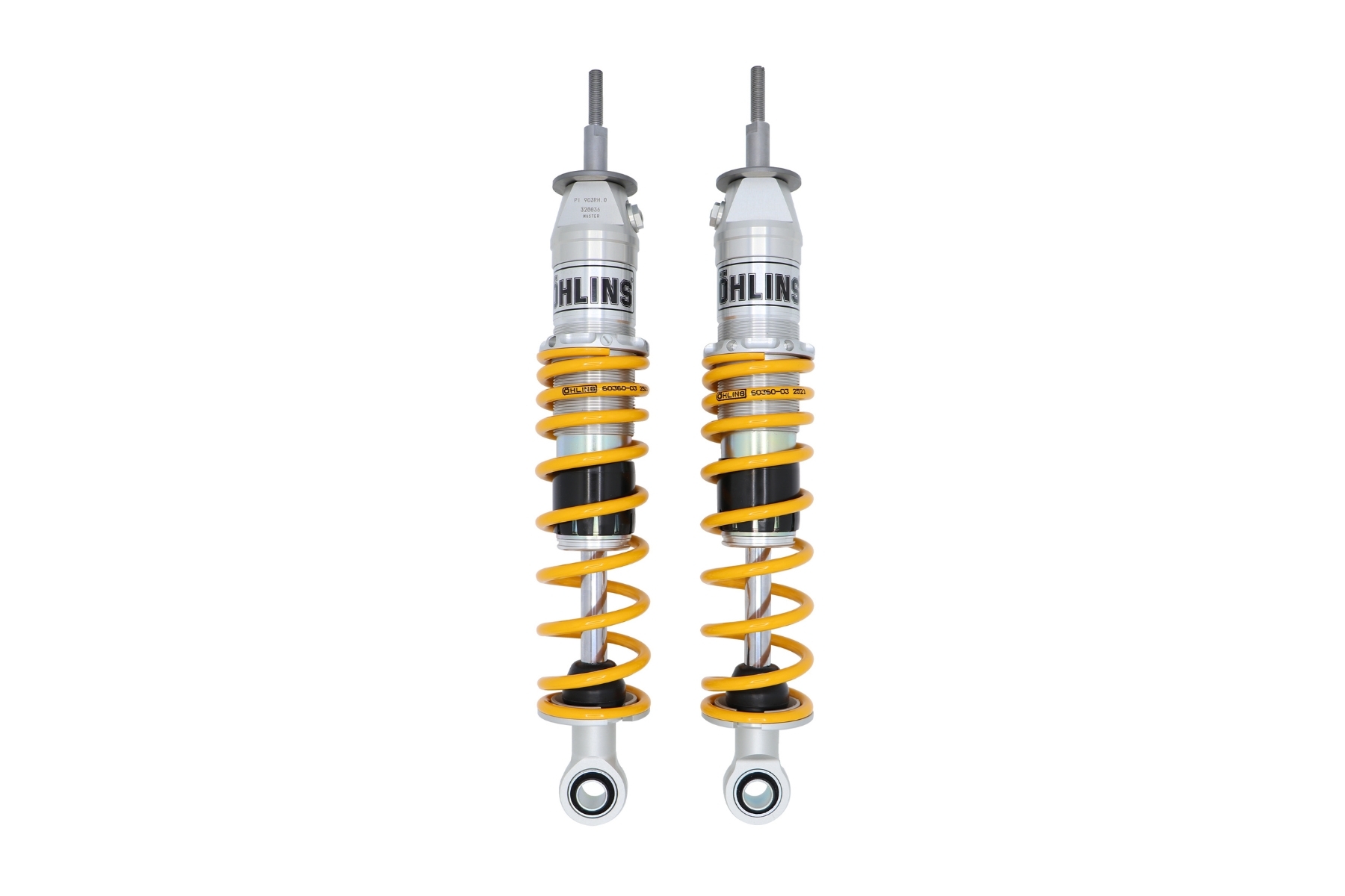 Öhlins suspension kit (PI 903) to fit Vespa GTV 300, featuring STX technology and adjustable in spring preload.