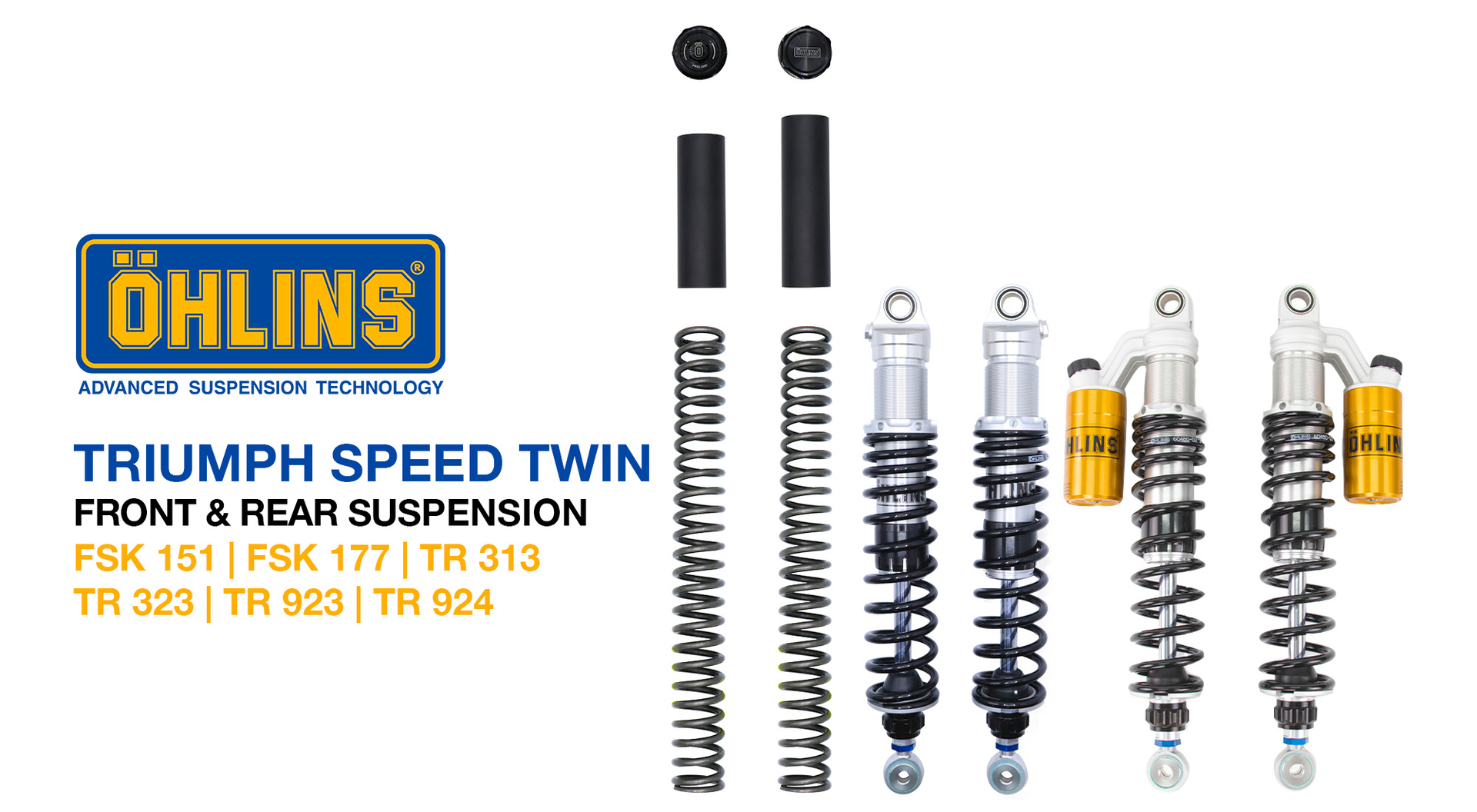 Öhlins combine modern technology & classic look for Triumph's 1200 Speed  Twin