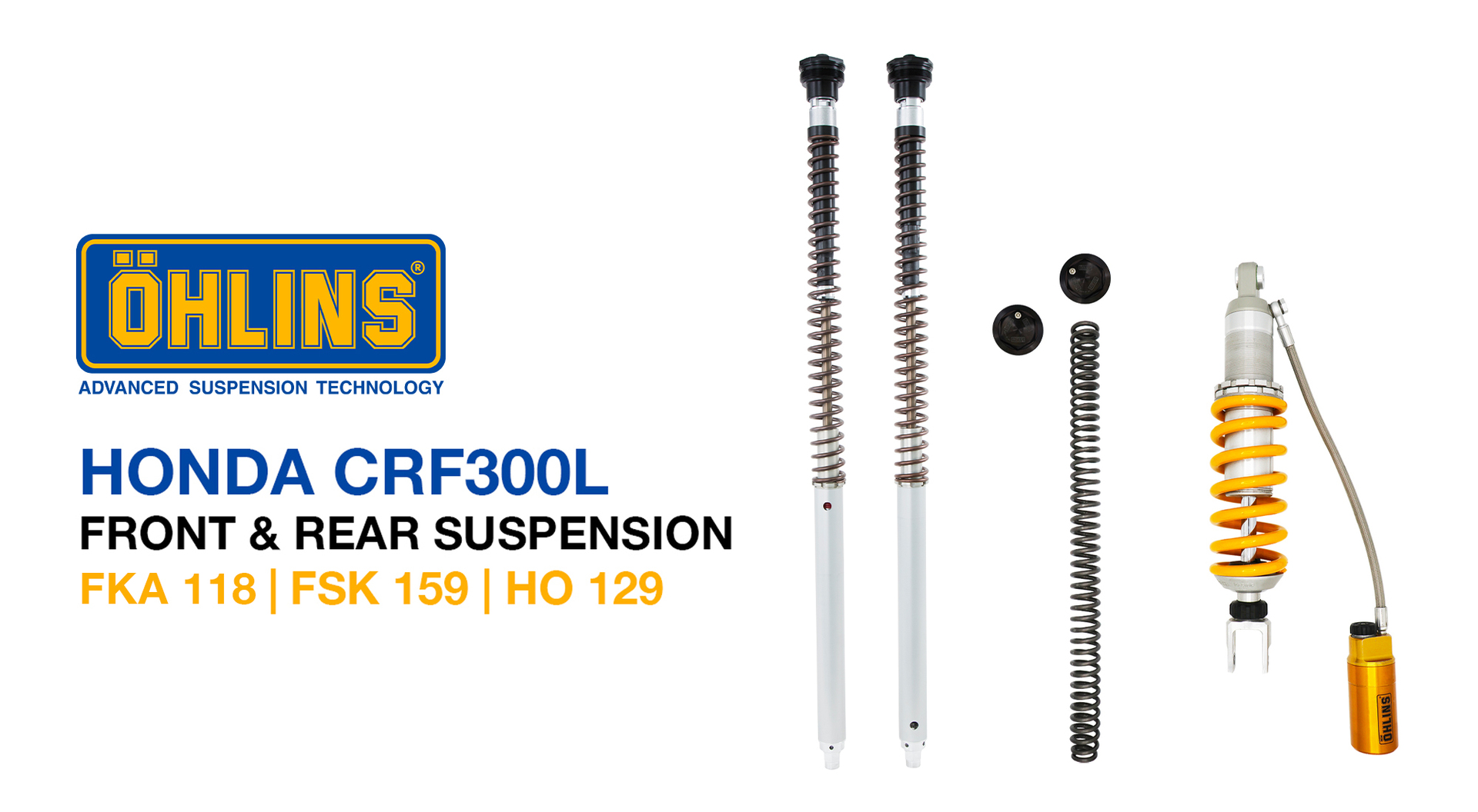 Honda CRF300L ลุยสุดทุกเส้นทาง อัพเกรดด้วยโช้ค Öhlins