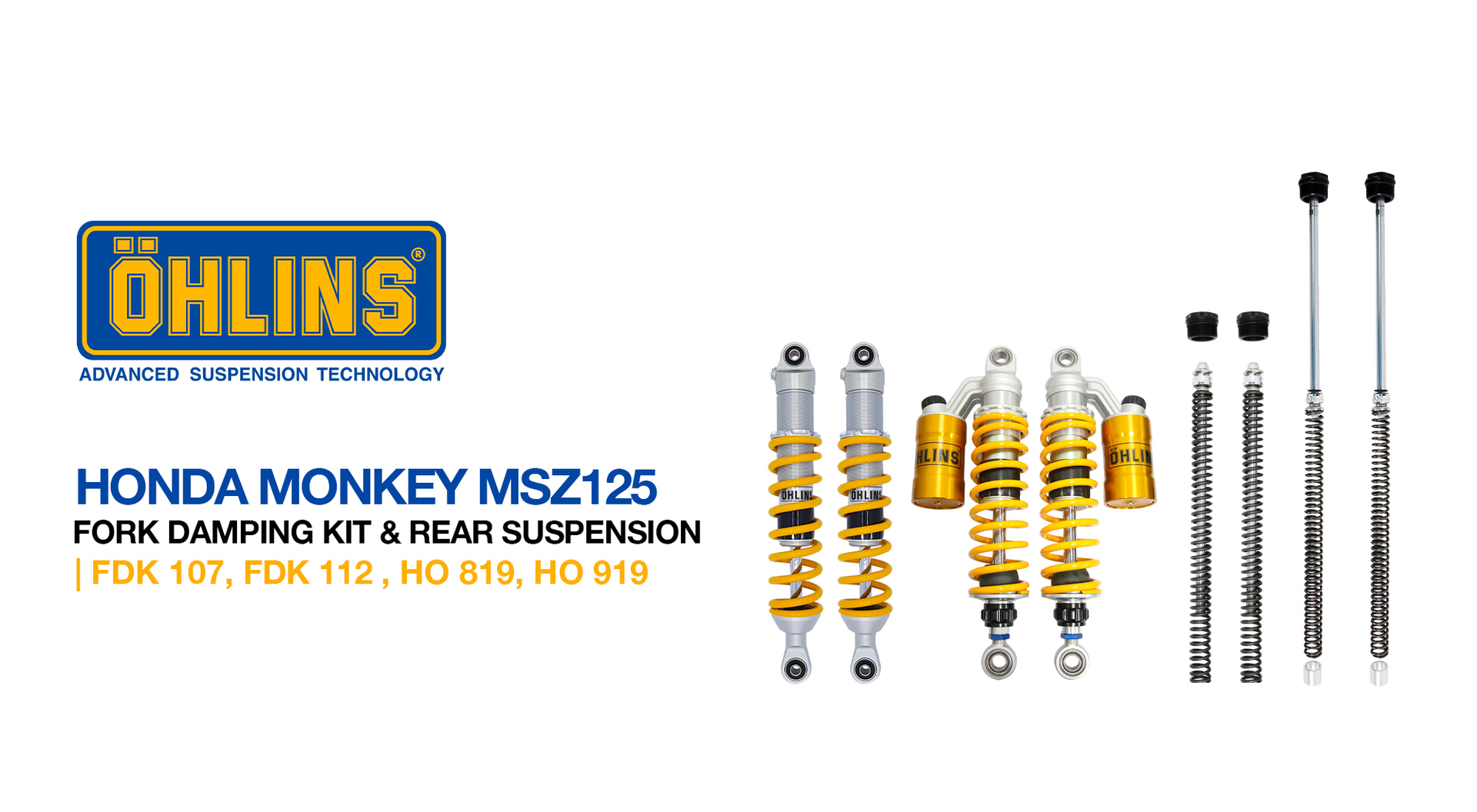 Ohlins honda deals monkey 125