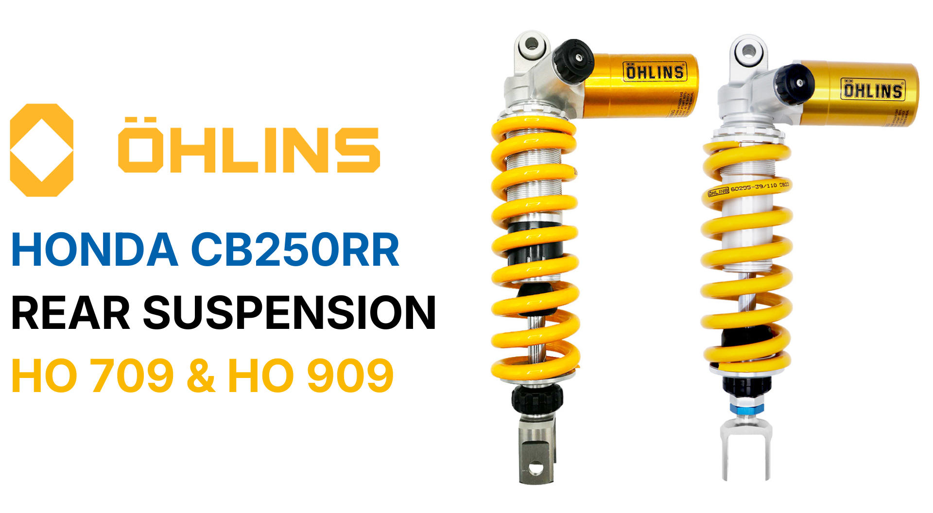 Öhlins suspension for Honda CBR250RR