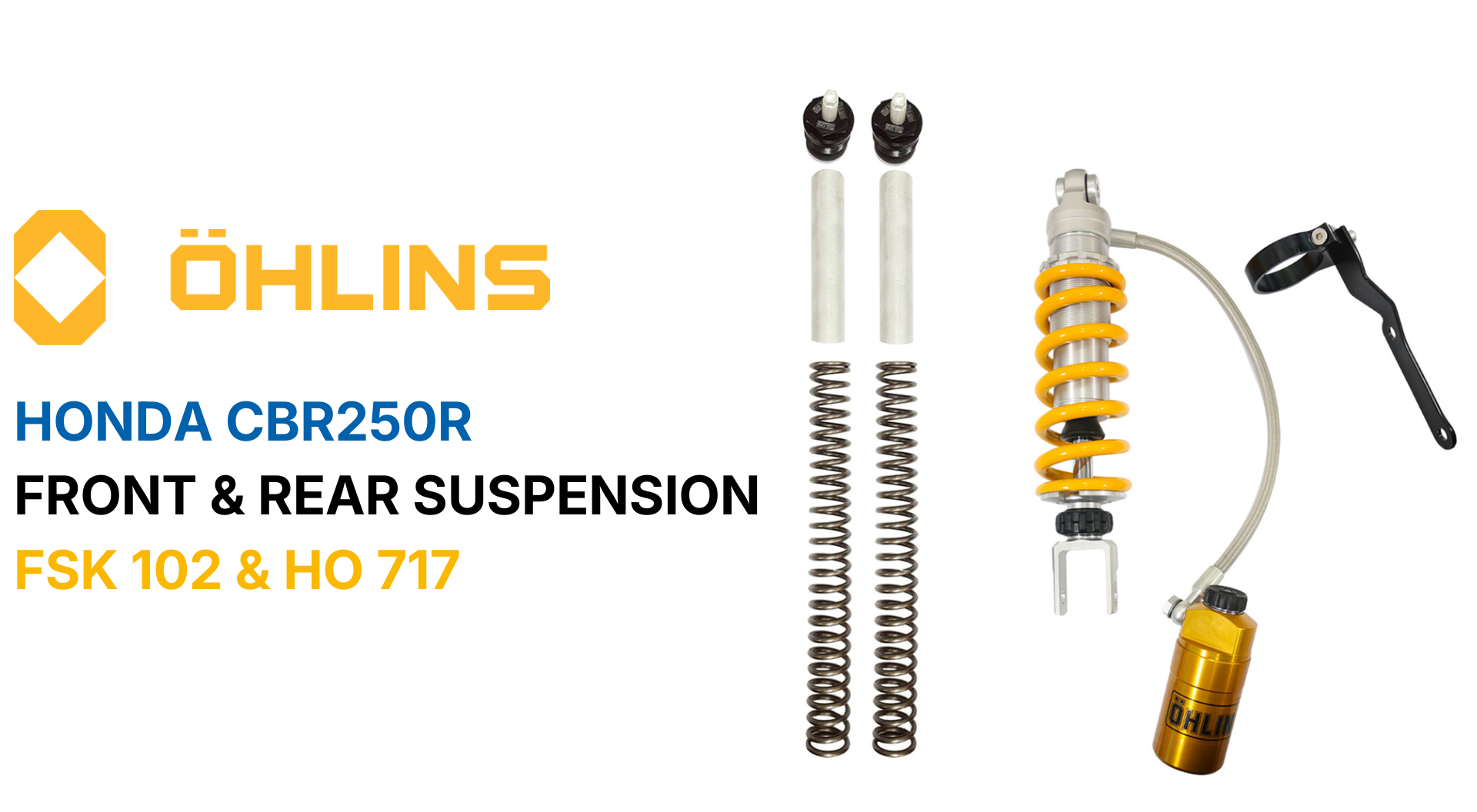 Making the Honda CBR250R even sportier!