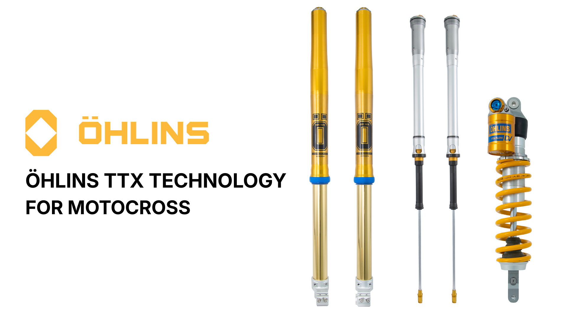 Öhlins TTX technology for Motocross